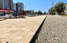В Тутаеве проезжую часть центральной улицы делают в плитке