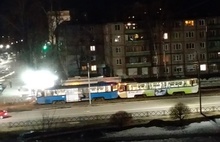В Ярославле кондуктор пострадал в ДТП двух трамваев