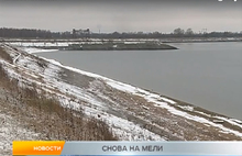 Рыбинское море снова обмелело