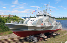 В Рыбинске изготовили противодиверсионный катер «Грачонок»