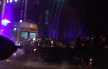 ДТП в центре Ярославля: у  BMW вырвало колесо: кадры