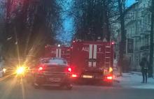 Крупный пожар в санатории Ярославля: без дома остались около десяти человек