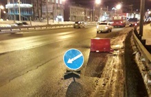 Ярославль: на Московском проспекте обвалился грунт 