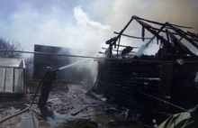 В Ярославской области дотла сгорел частный жилой дом