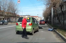 Пенсионерка на иномарке сбила девочек в Рыбинске: видео 