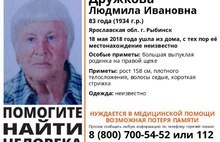 В Рыбинске уже пять дней не могут найти 83-летнюю пенсионерку
