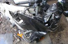 В Ярославской области мотоциклист на «Кавасаки» улетел в кювет и попал в больницу
