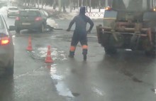 Снегом по асфальту: в Ярославле осваивают новую технологию ремонта дорог – Видео