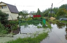 Под Рыбинском затопило садоводства и целые деревни