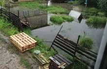 Под Рыбинском затопило садоводства и целые деревни