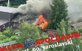 Два дома пострадали при пожаре в частном секторе Перекопа